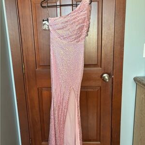 Formal baby pink dress